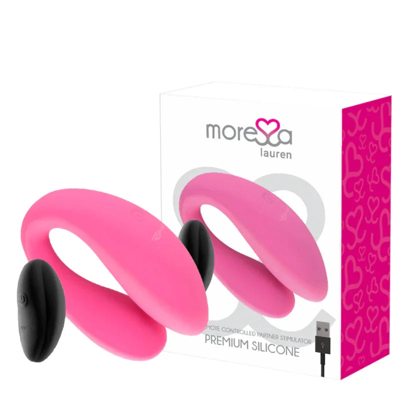 MORESSA - LAUREN CONTROL REMOTO ESTIMULADOR PARA PAREJAS - Nuvica