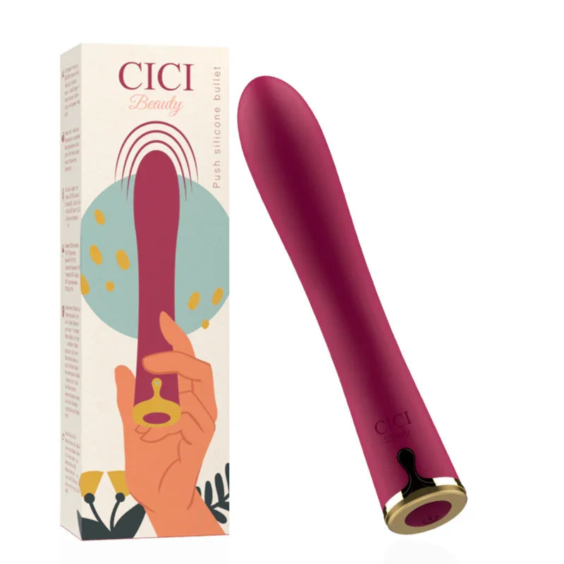 CICI BEAUTY - VIBRADOR PREMIUM SILICONE UP & DOWN - Nuvica