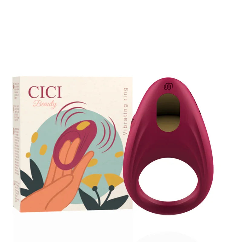 CICI BEAUTY - PREMIUM SILICONE VIBRATING RING - Nuvica