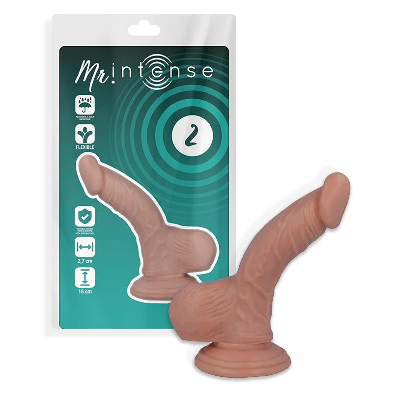 MR INTENSE - 2 PENE REALÍSTICO 16 CM -O- 2.7 CM - Nuvica