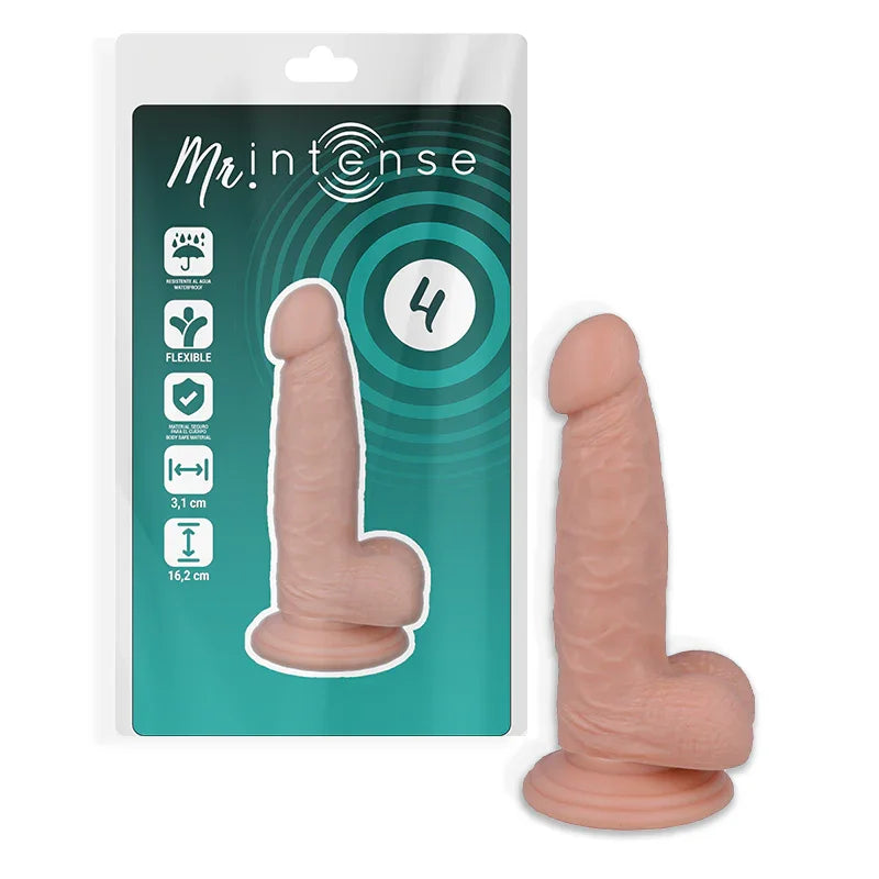 MR INTENSE - 4 PENE REALÍSTICO 16.2 CM -O- 3.1 CM - Nuvica