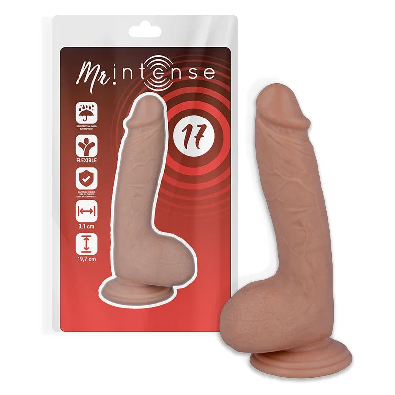 MR INTENSE - 17 PENE REALÍSTICO 19.7 CM -O- 4.1 CM - Nuvica