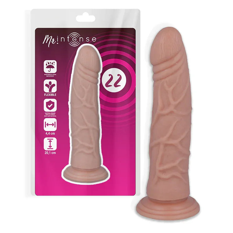 MR INTENSE - 22 PENE REALÍSTICO 20.1 CM -O- 4.4 CM - Nuvica