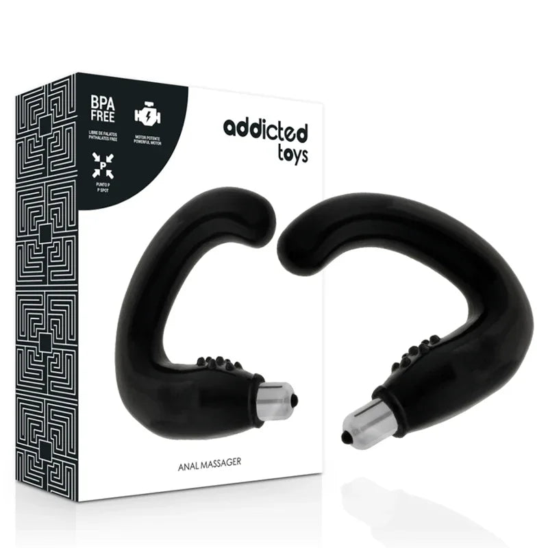 ADDICTED TOYS - ANAL MASSAGER NEGRO - Nuvica