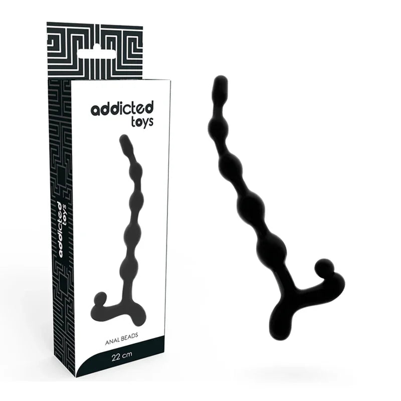 ADDICTED TOYS - BOLAS ANALES 22 CM NEGRO - Nuvica