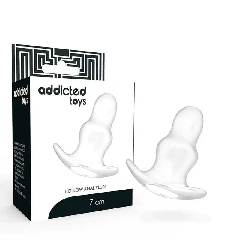 ADDICTED TOYS - DILATADOR ANAL PEQUEÑO 7 CM - TRANSPARENTE - Nuvica