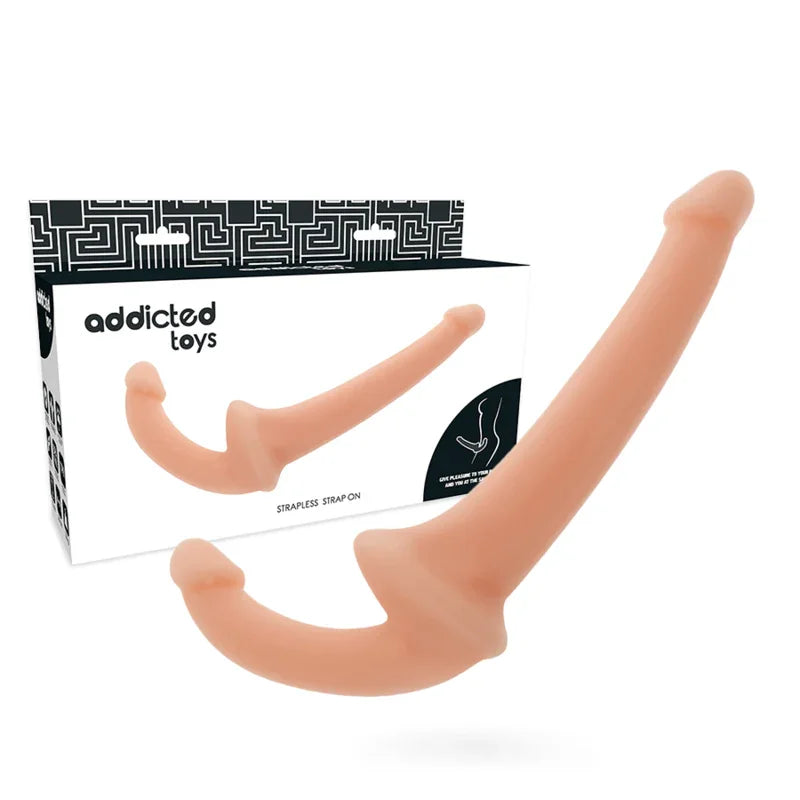 ADDICTED TOYS - DILDO CON ARNÉS SIN SUJECIÓN NATURAL - Nuvica