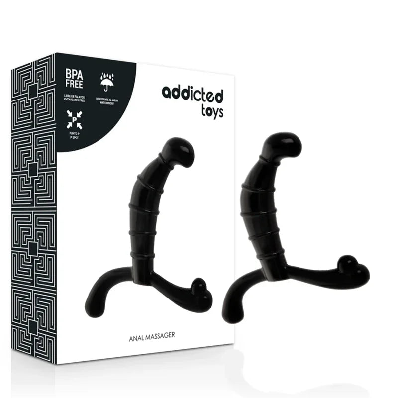 ADDICTED TOYS - PROSTATE ANAL PLEASURE NEGRO - Nuvica