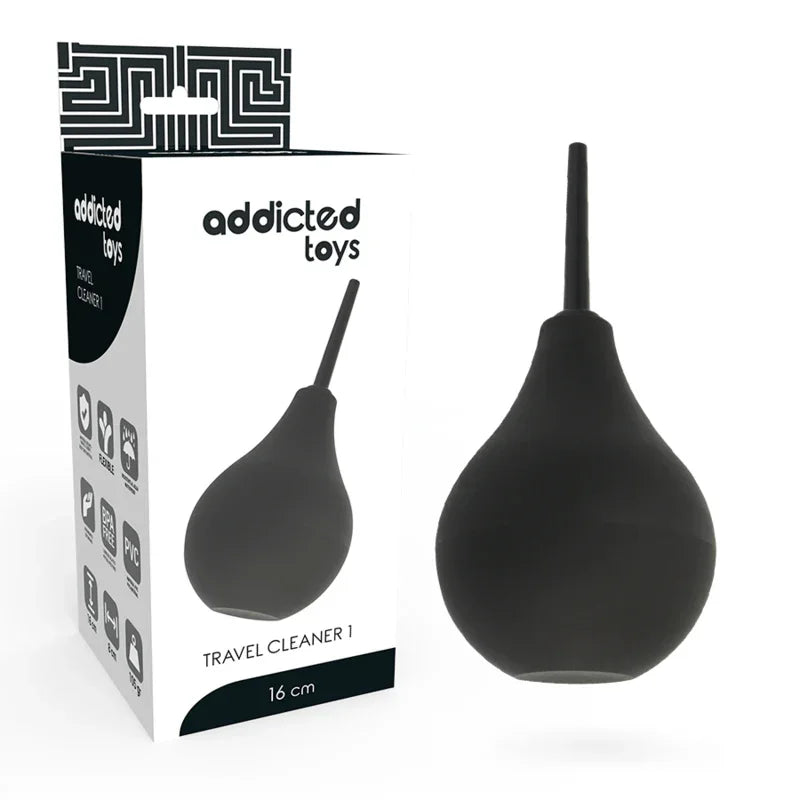 ADDICTED TOYS - LIMPIADOR ANAL NEGRO - Nuvica