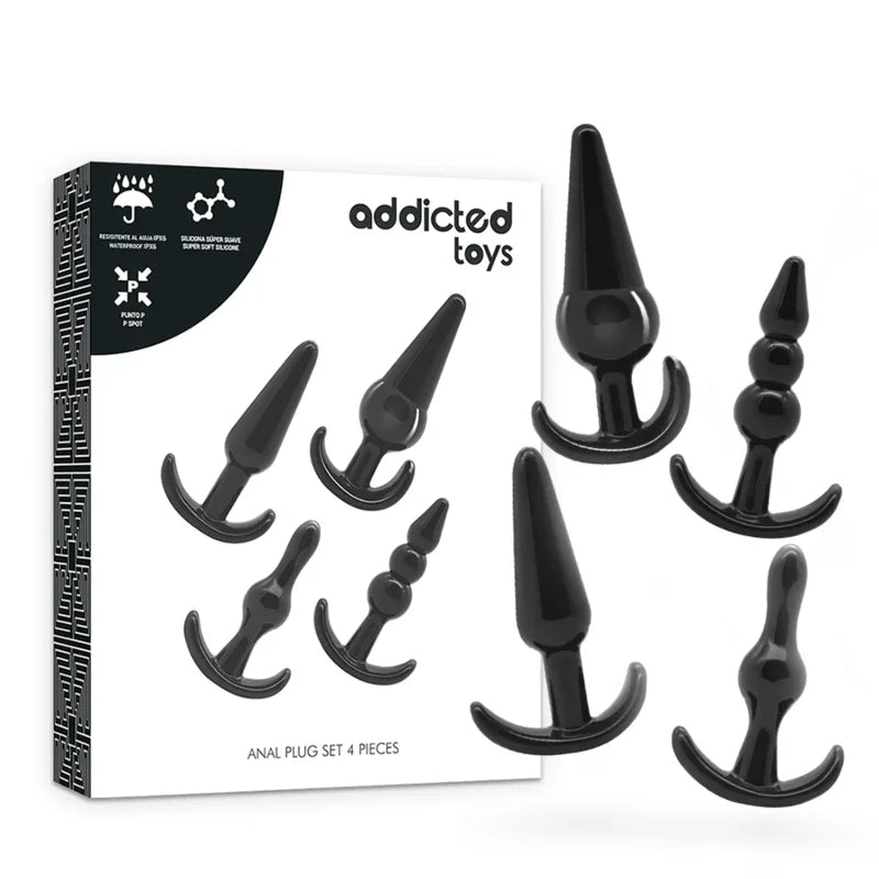 ADDICTED TOYS - SET 4 PLUGS ANALES - Nuvica
