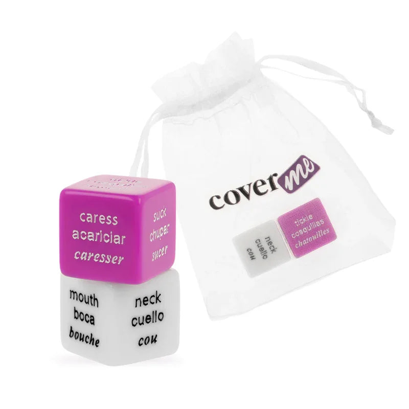 COVERME - JUEGO DE DADOS ERÓTICOS ES/FR/EN - Nuvica