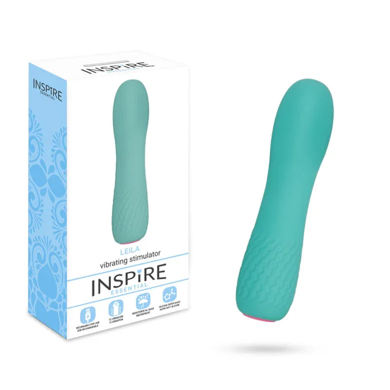 INSPIRE ESSENTIAL - LEILA VIBRADOR TURQUESA - Nuvica