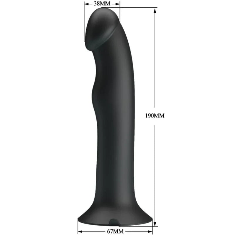 PRETTY LOVE - MURRAY VIBRADOR Y ONDAS ESTIMULADORAS DE CLÍTORIS NEGRO - Nuvica