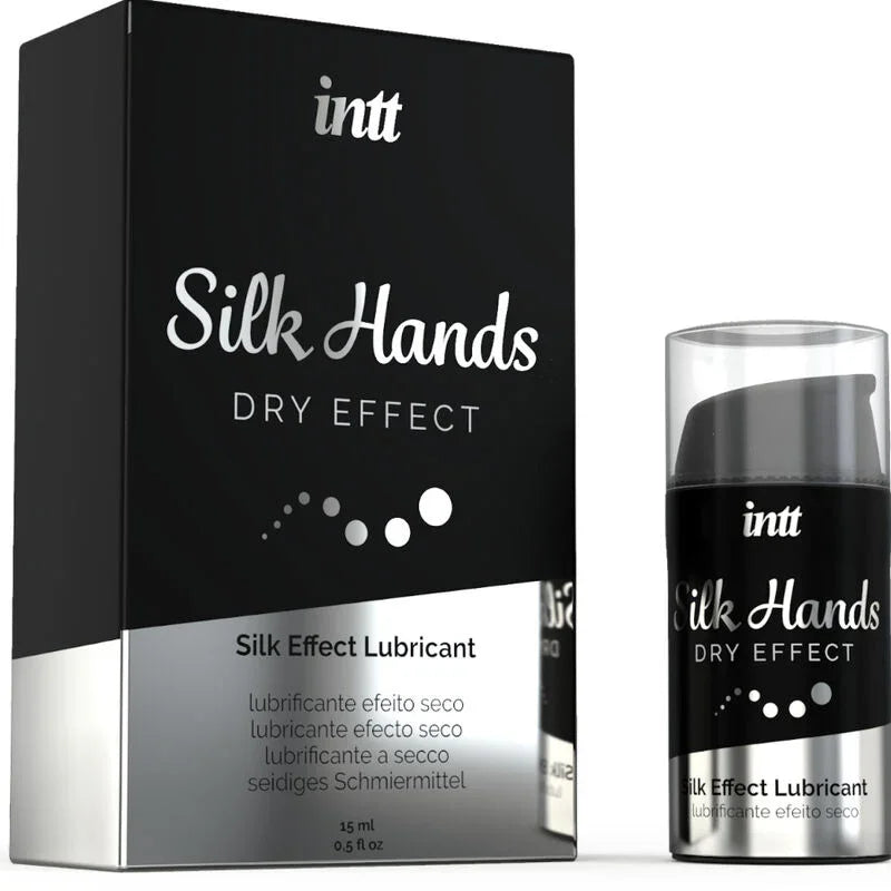 INTT LUBRICANTS - SILK HANDS LUBRICANTE FORMULA CONCENTRADA DE SILICONA 15 ML - Nuvica