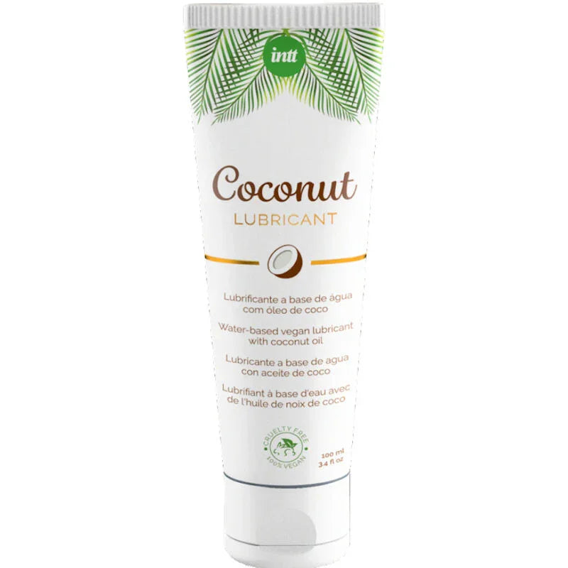 INTT - LUBRICANTE VEGANO A BASE DE AGUA CON SABOR INTENSO A COCO - Nuvica