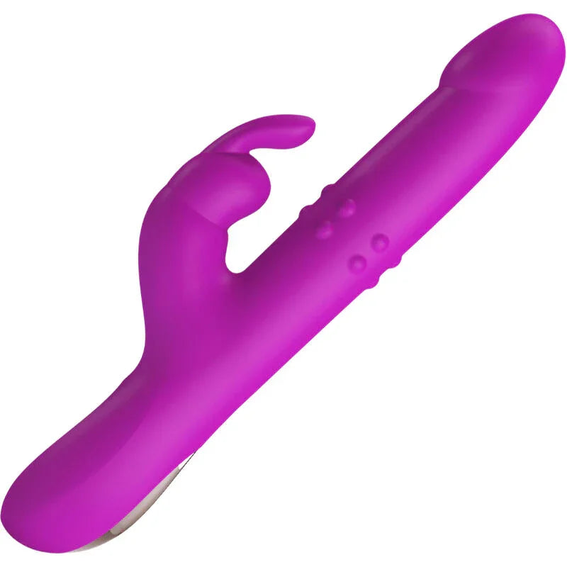 PRETTY LOVE - REESE VIBRADOR CON ROTACIÓN MORADO - Nuvica