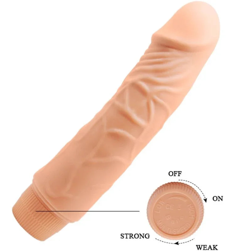 BAILE - BARBARA VIBRADOR REALÍSTICO 20 CM - Nuvica