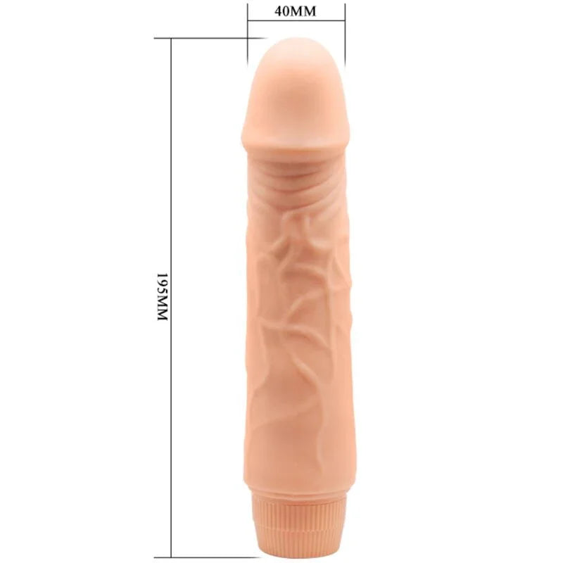 BAILE - BARBARA VIBRADOR REALÍSTICO 20 CM - Nuvica