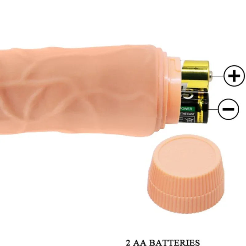 BAILE - BARBARA VIBRADOR REALÍSTICO 20 CM - Nuvica