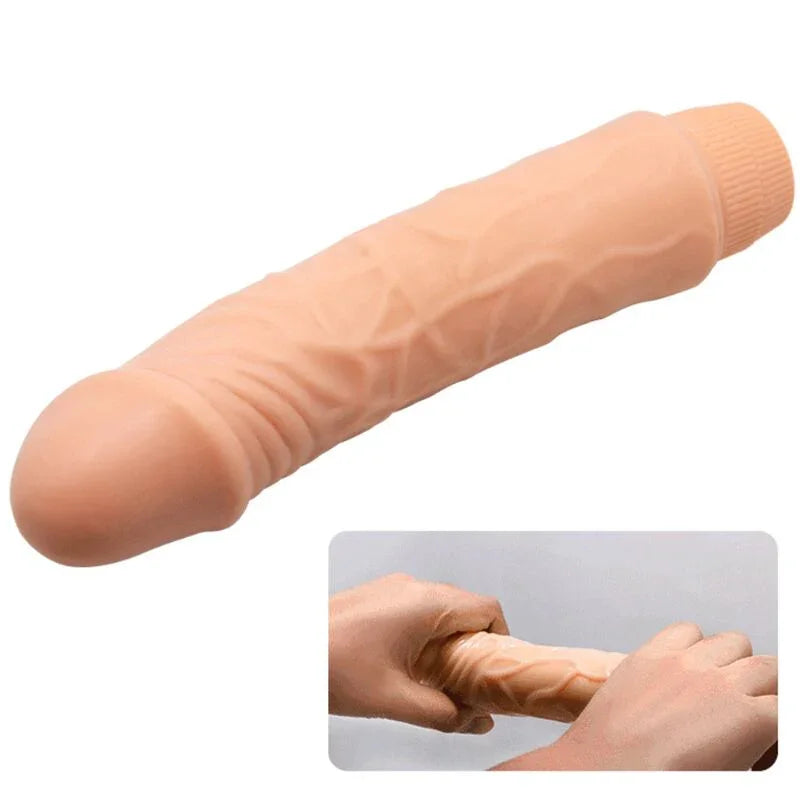 BAILE - BARBARA VIBRADOR REALÍSTICO 20 CM - Nuvica