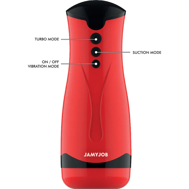 JAMYJOB - DAMERON MASTURBADOR DE ONDAS ESTIMULADORAS Y VIBRACIÓN - Nuvica