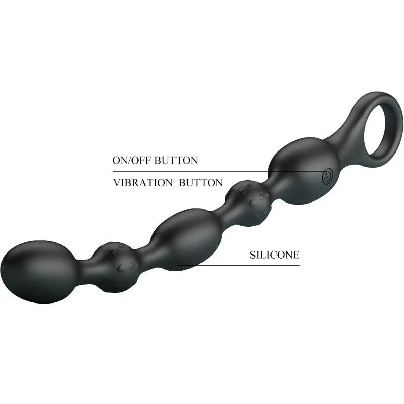 PRETTY LOVE - VAN BOLAS ANALES 10 VIBRACIONES RECARGABLE SILICONA - Nuvica