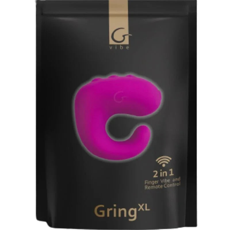 G-VIBE - FUN TOYS GRING ANILLO VIBRADOR XL SWEET RASPBERRY - Nuvica