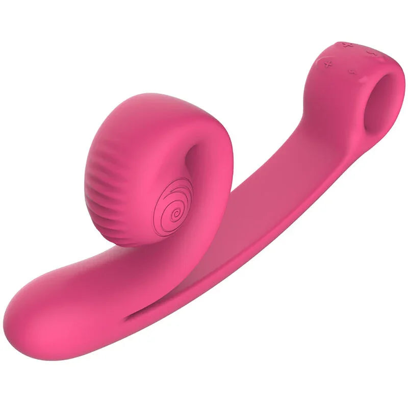 SNAIL VIBE - CURVE VIBRADOR ROSA - Nuvica