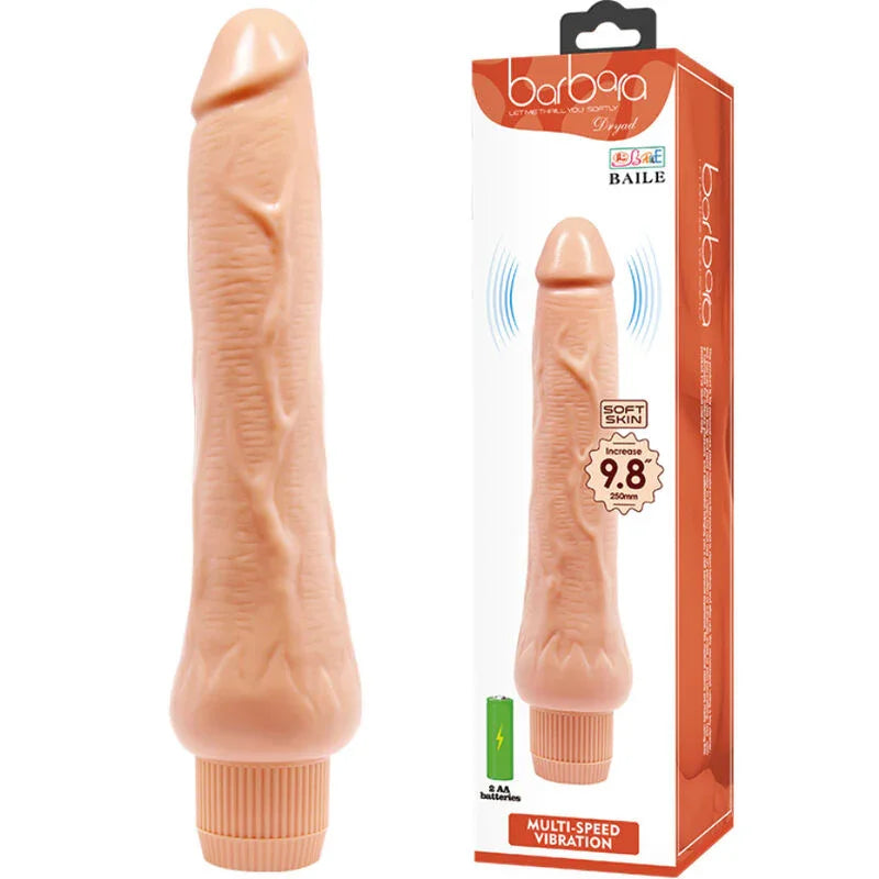 BAILE - BÁRBARA VIBRADOR REALÍSTICO 25 CM - Nuvica