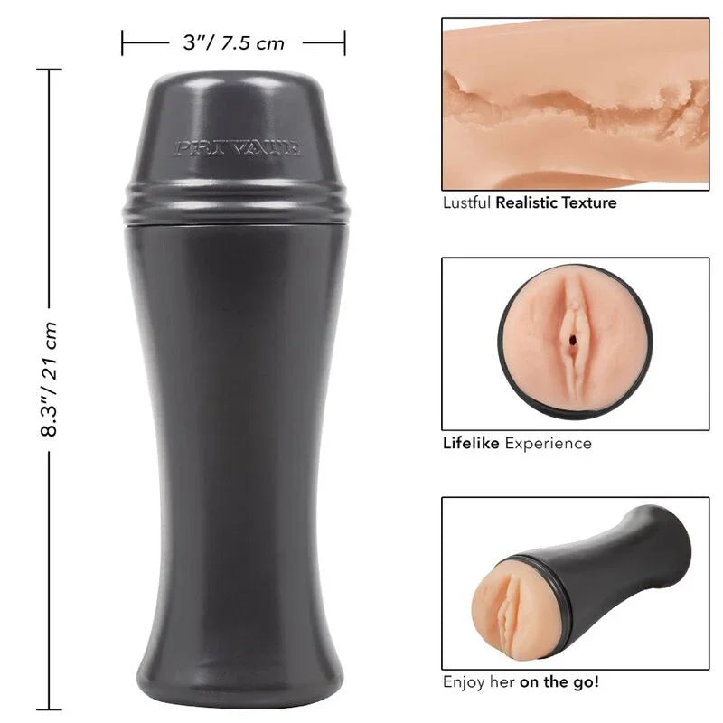 PRIVATE - MASTURBADOR ORIGINAL VACUUM CUP TO GO - Nuvica