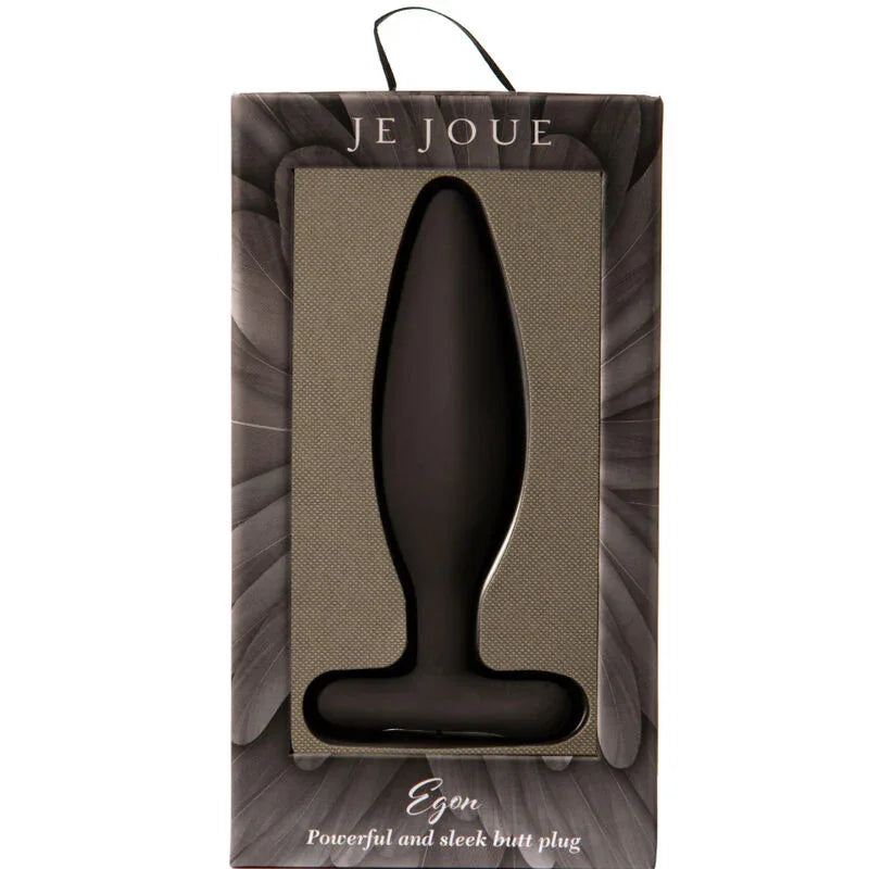 JE JOUE - EGON PLUG ANAL VIBRADOR NEGRO - Nuvica
