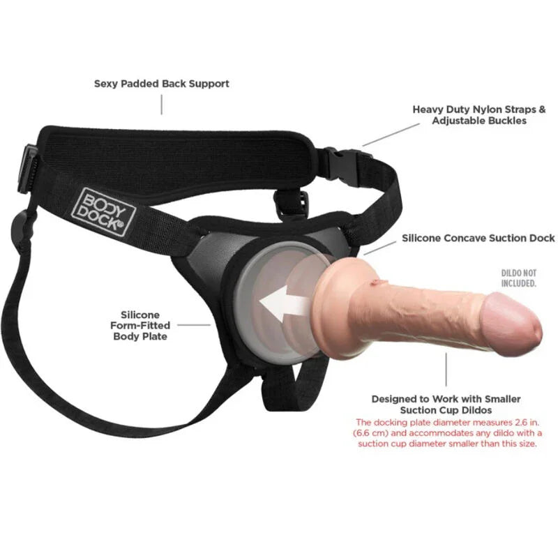 PIPEDREAMS - BODY DOCK ÉLITE MINI HARNESS - Nuvica