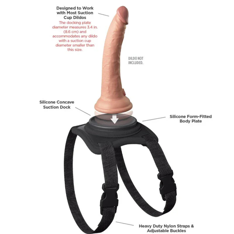 PIPEDREAMS - BODY DOCK LAP STRAP HARNESS - Nuvica