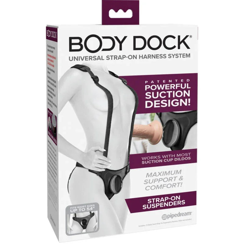 PIPEDREAMS - BODY DOCK STRAP-ON SUSPENDERS - Nuvica