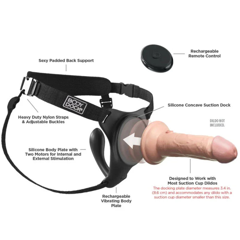 PIPEDREAMS - BODY DOCK G-SPOT PRO HARNESS - Nuvica