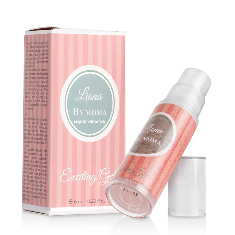 LIONA BY MOMA - VIBRADOR LIQUIDO EXCITING GEL 6 ML - Nuvica