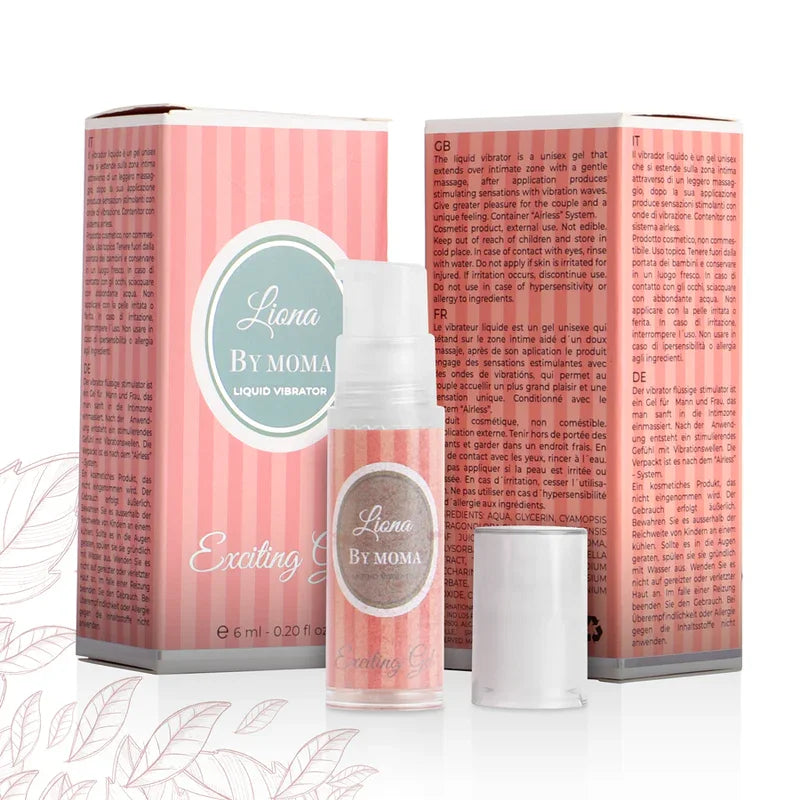 LIONA BY MOMA - VIBRADOR LIQUIDO EXCITING GEL 6 ML - Nuvica