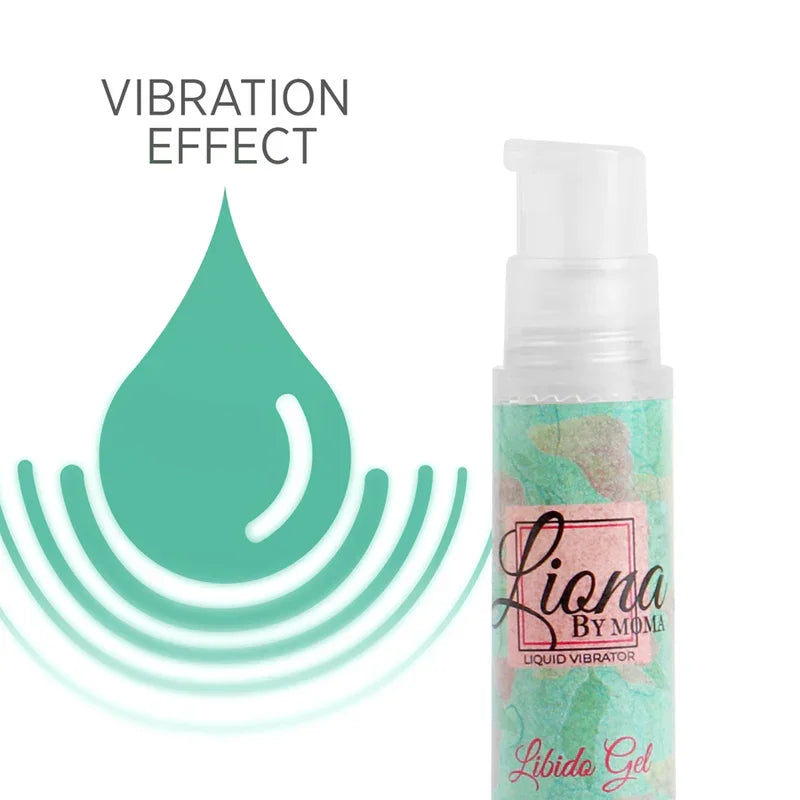 LIONA BY MOMA - VIBRADOR LIQUIDO LIBIDO GEL 6 ML - Nuvica