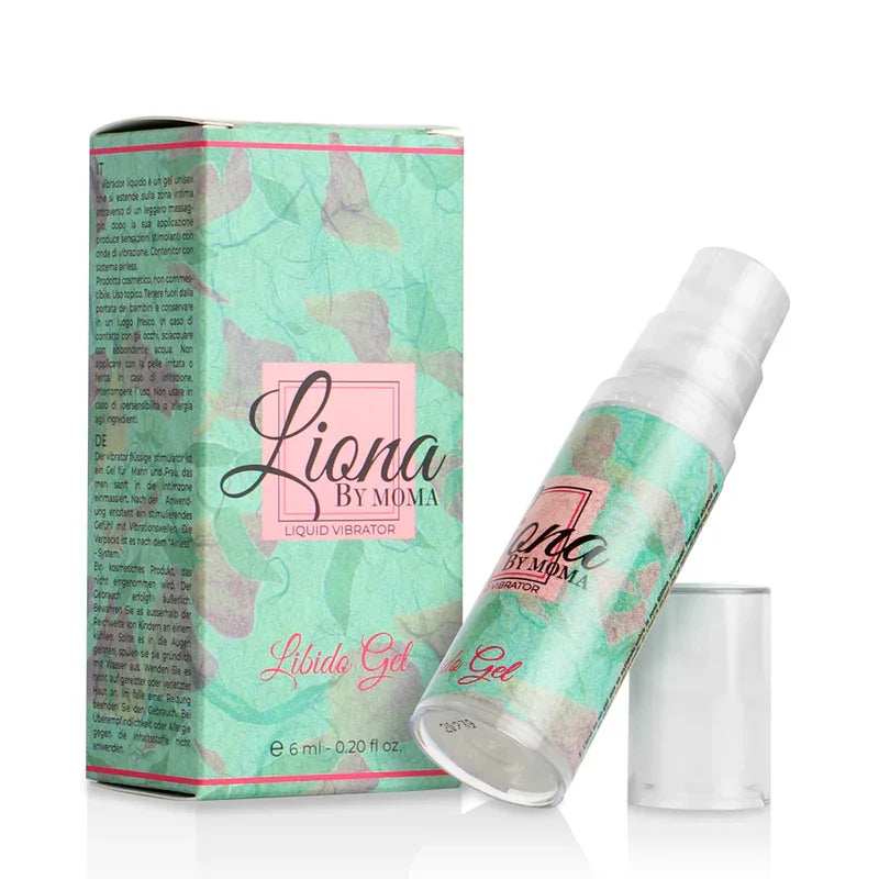 LIONA BY MOMA - VIBRADOR LIQUIDO LIBIDO GEL 6 ML - Nuvica