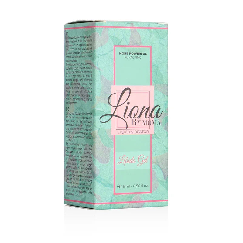LIONA BY MOMA - VIBRADOR LIQUIDO LIBIDO GEL 15 ML - Nuvica