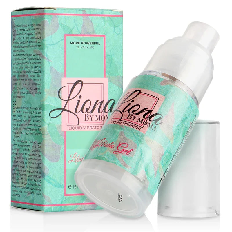 LIONA BY MOMA - VIBRADOR LIQUIDO LIBIDO GEL 15 ML - Nuvica