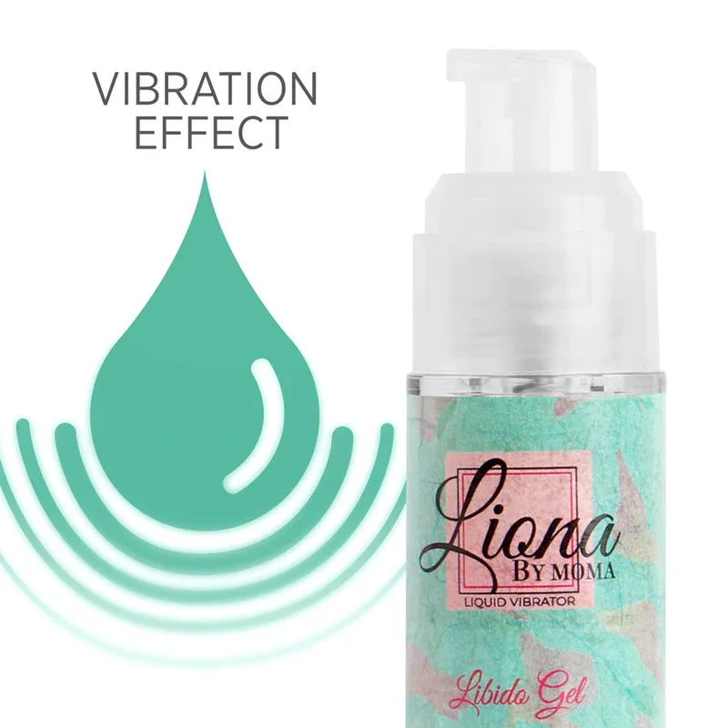 LIONA BY MOMA - VIBRADOR LIQUIDO LIBIDO GEL 15 ML - Nuvica