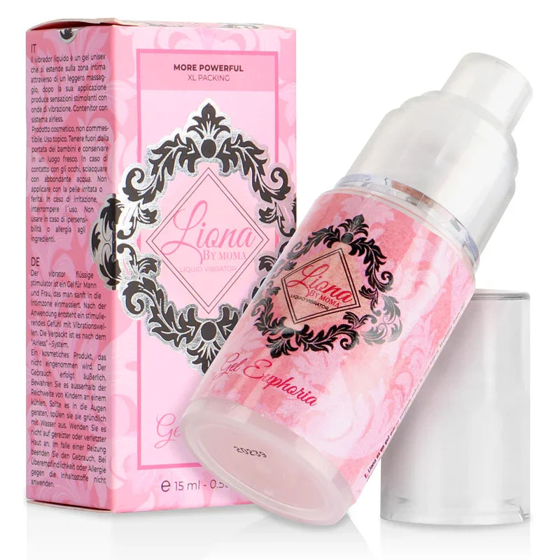 LIONA BY MOMA - VIBRADOR LIQUIDO EUPHORIA GEL 15 ML - Nuvica