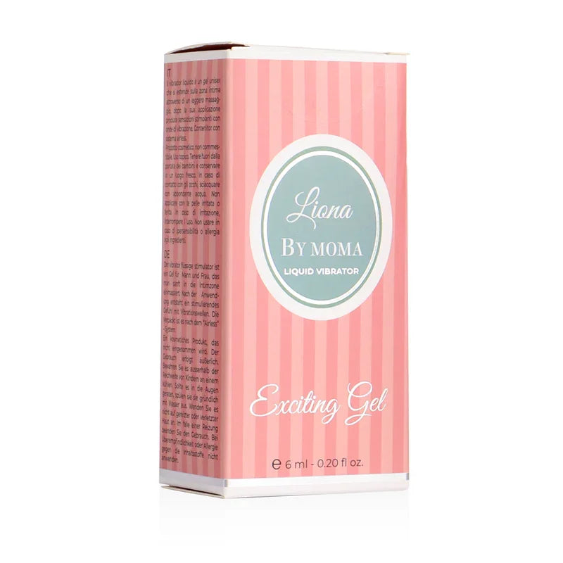 LIONA BY MOMA - VIBRADOR LIQUIDO EXCITING GEL 6 ML - Nuvica