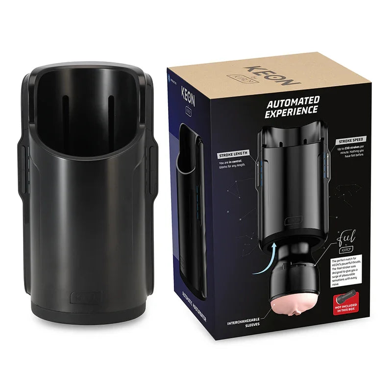 KIIROO - KEON + FEEL NICOLETTE SHEA STROKER + LUBRICANTE AQUA QUALITY 50 ML - Nuvica