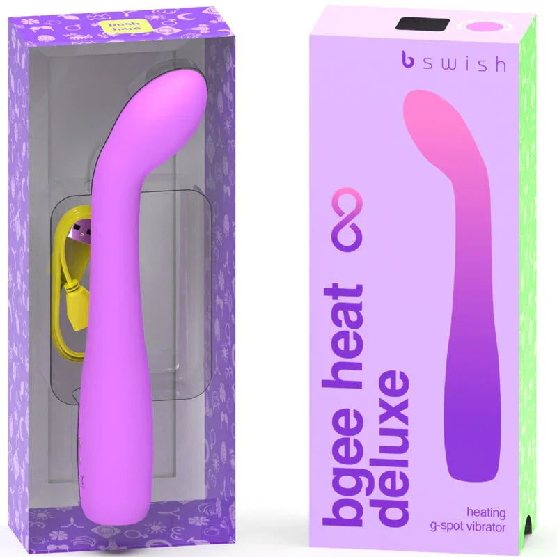 B SWISH - BGEE HEAT INFINITE DELUXE VIBRADOR RECARGABLE SILICONA LAVANDA - Nuvica