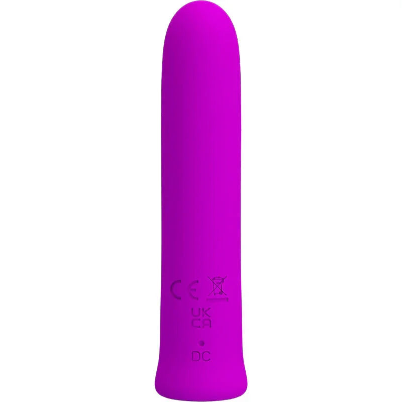 PRETTY LOVE - CURTIS MINI VIBRADOR SUPER POWER 12 VIBRACIONES SILICONA VIOLETA - Nuvica