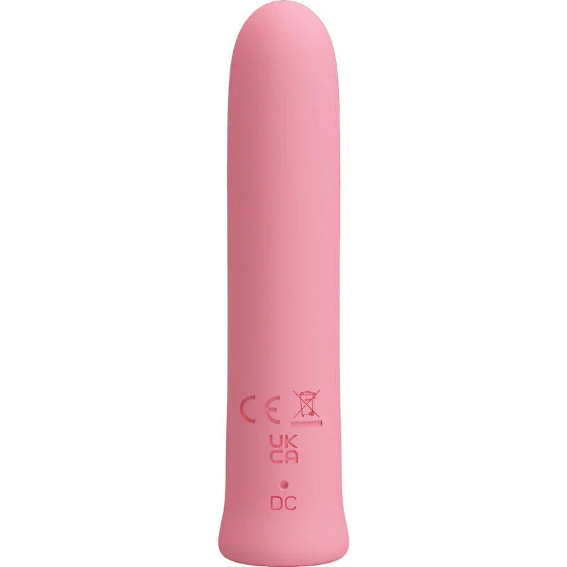 PRETTY LOVE - CURTIS MINI VIBRADOR SUPER POWER 12 VIBRACIONES SILICONA ROSA - Nuvica