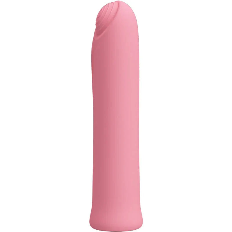 PRETTY LOVE - CURTIS MINI VIBRADOR SUPER POWER 12 VIBRACIONES SILICONA ROSA - Nuvica