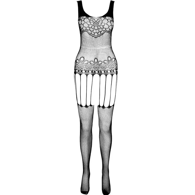 PASSION - ECO COLLECTION BODYSTOCKING ECO BS001 NEGRO - Nuvica